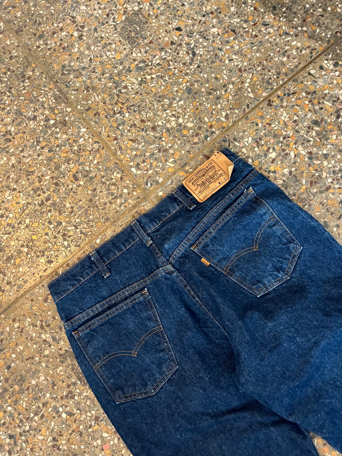 80s USA Levi's 517 오렌지탭 상품이미지5