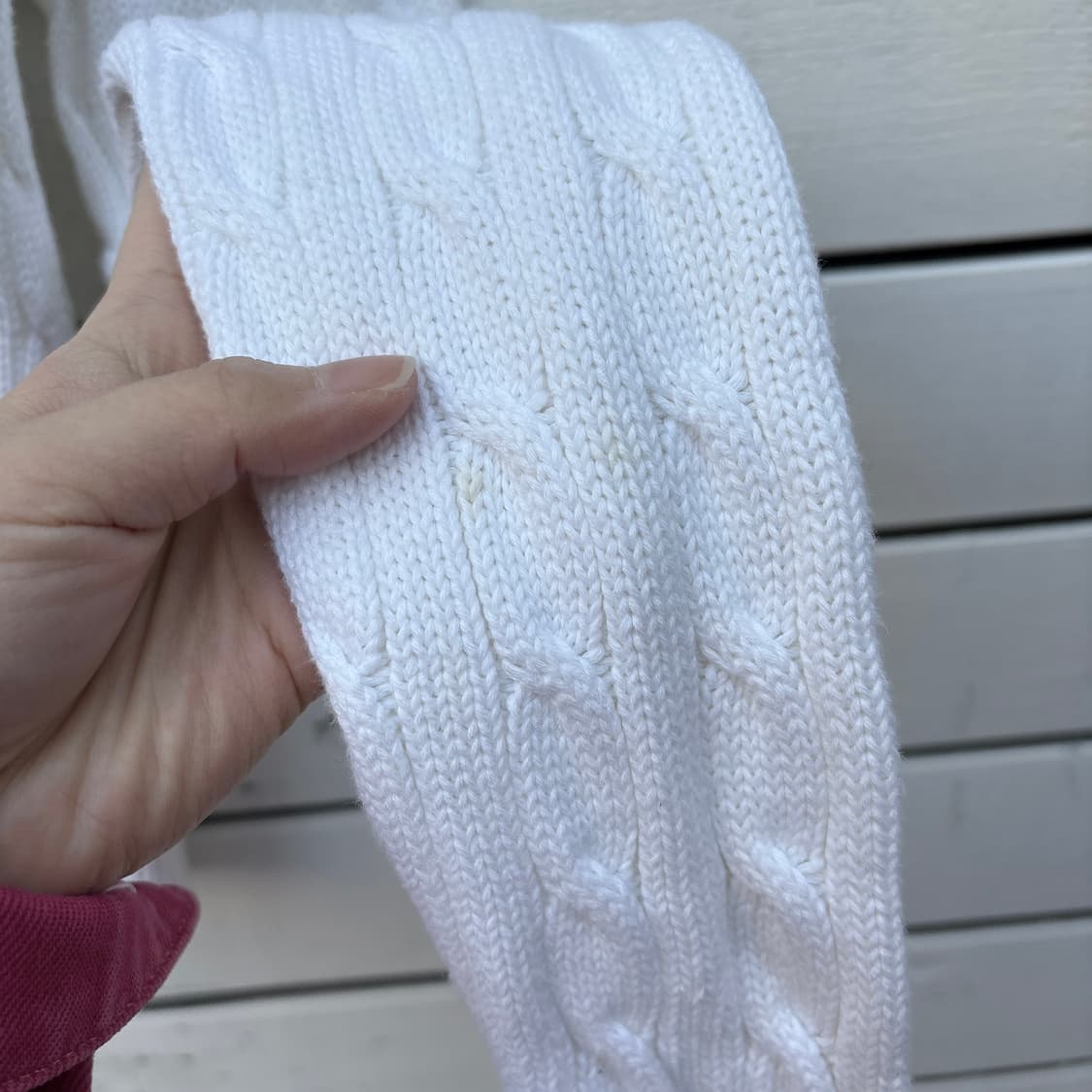 Polo 폴로 케이블 꽈배기 니트 가디건 상품이미지6