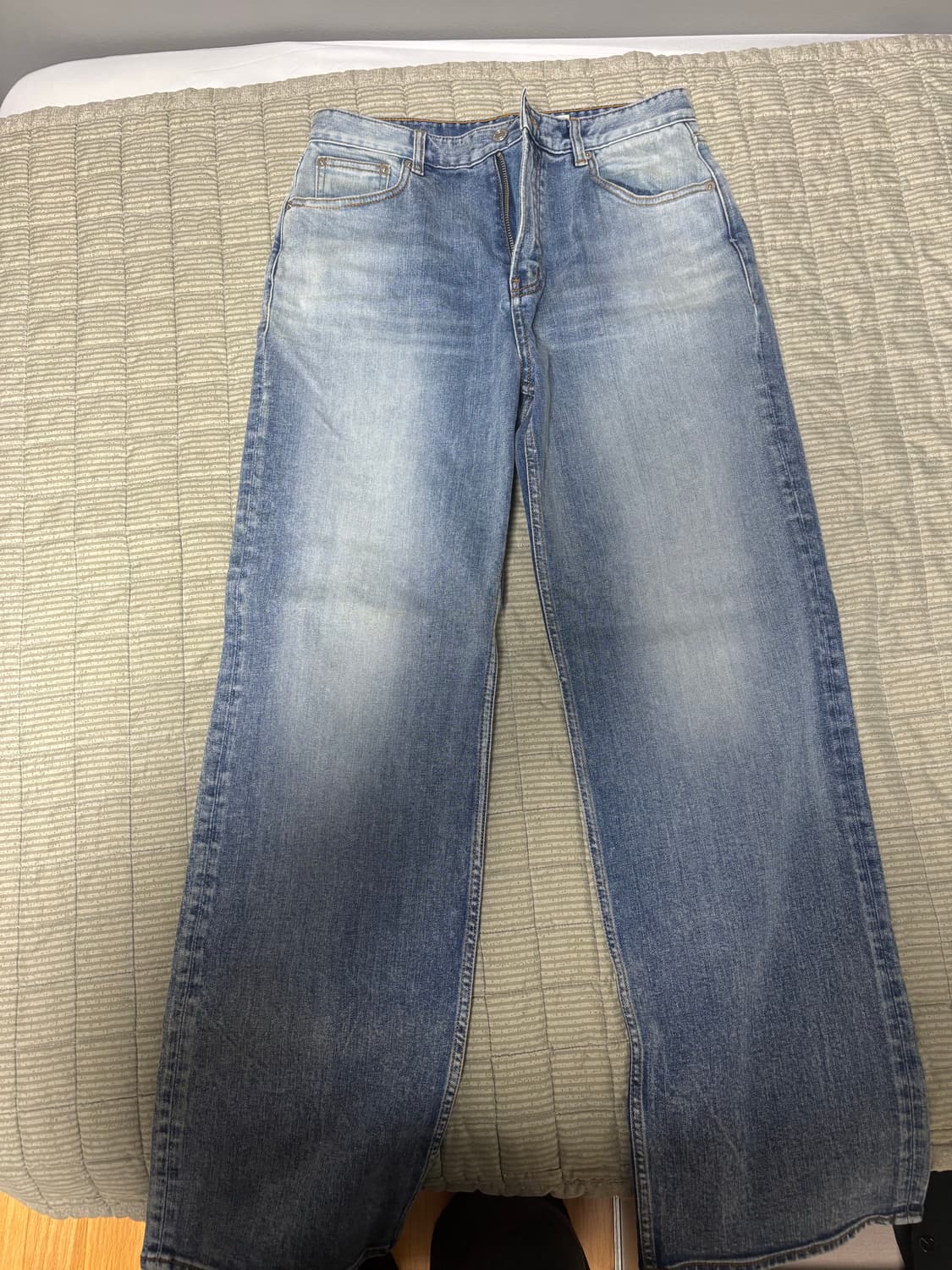 모드나인 연청바지  상품이미지2