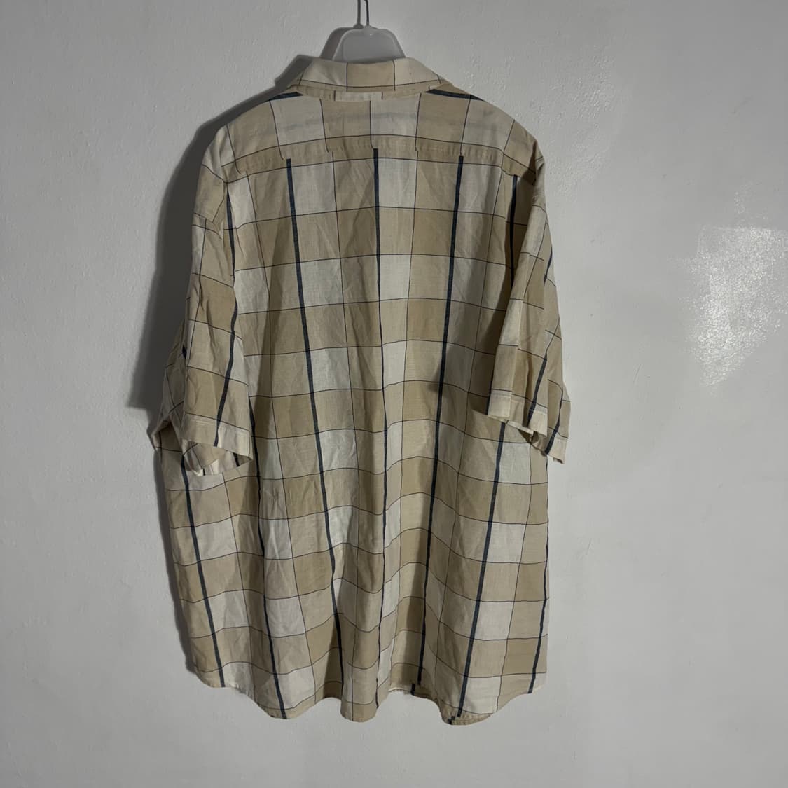 에디바우어 체크 반팔 셔츠 (2XL) 상품이미지3