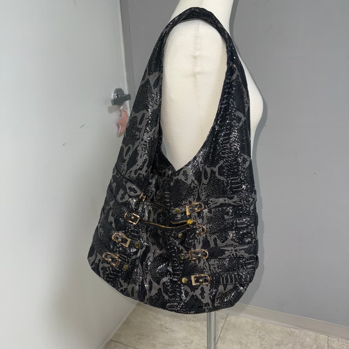 갸루 레오파드 숄더백  상품이미지2