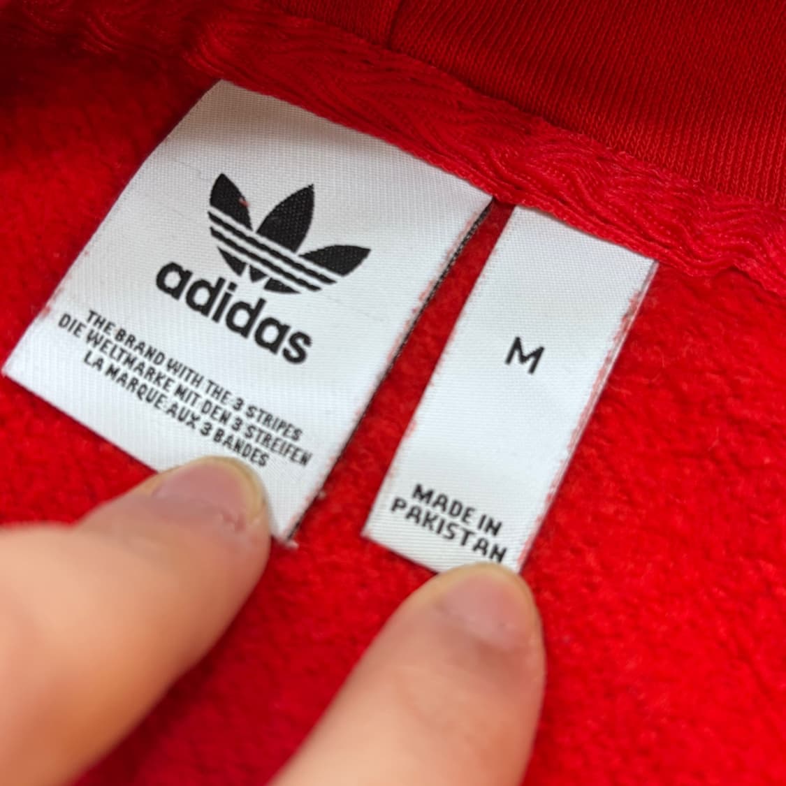 M 아디다스 스몰로고 후드 티셔츠 0309E 상품이미지3