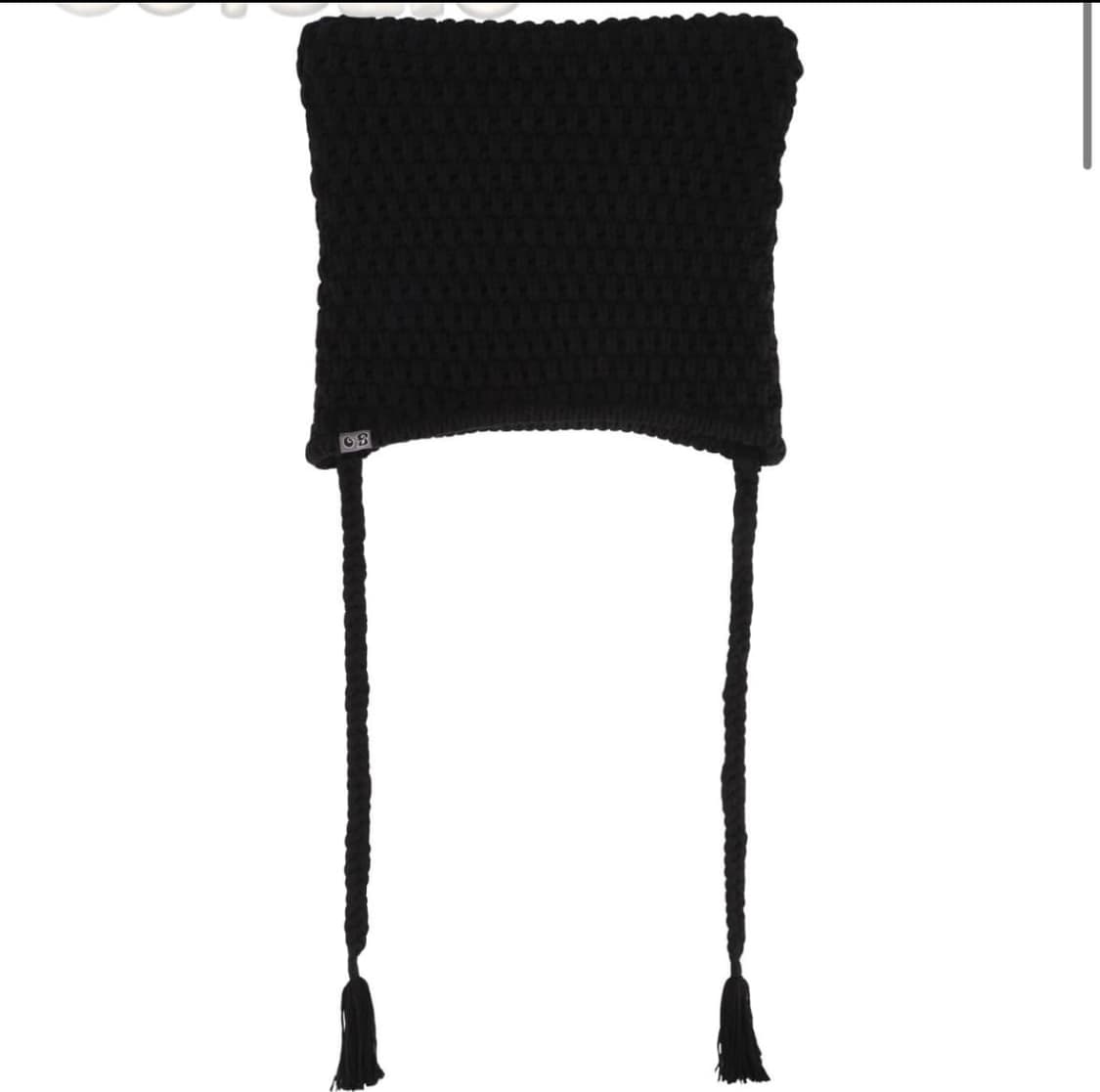 COYSEIO X BLYTHE CAT TWINE BEANIE BLACK 상품이미지1