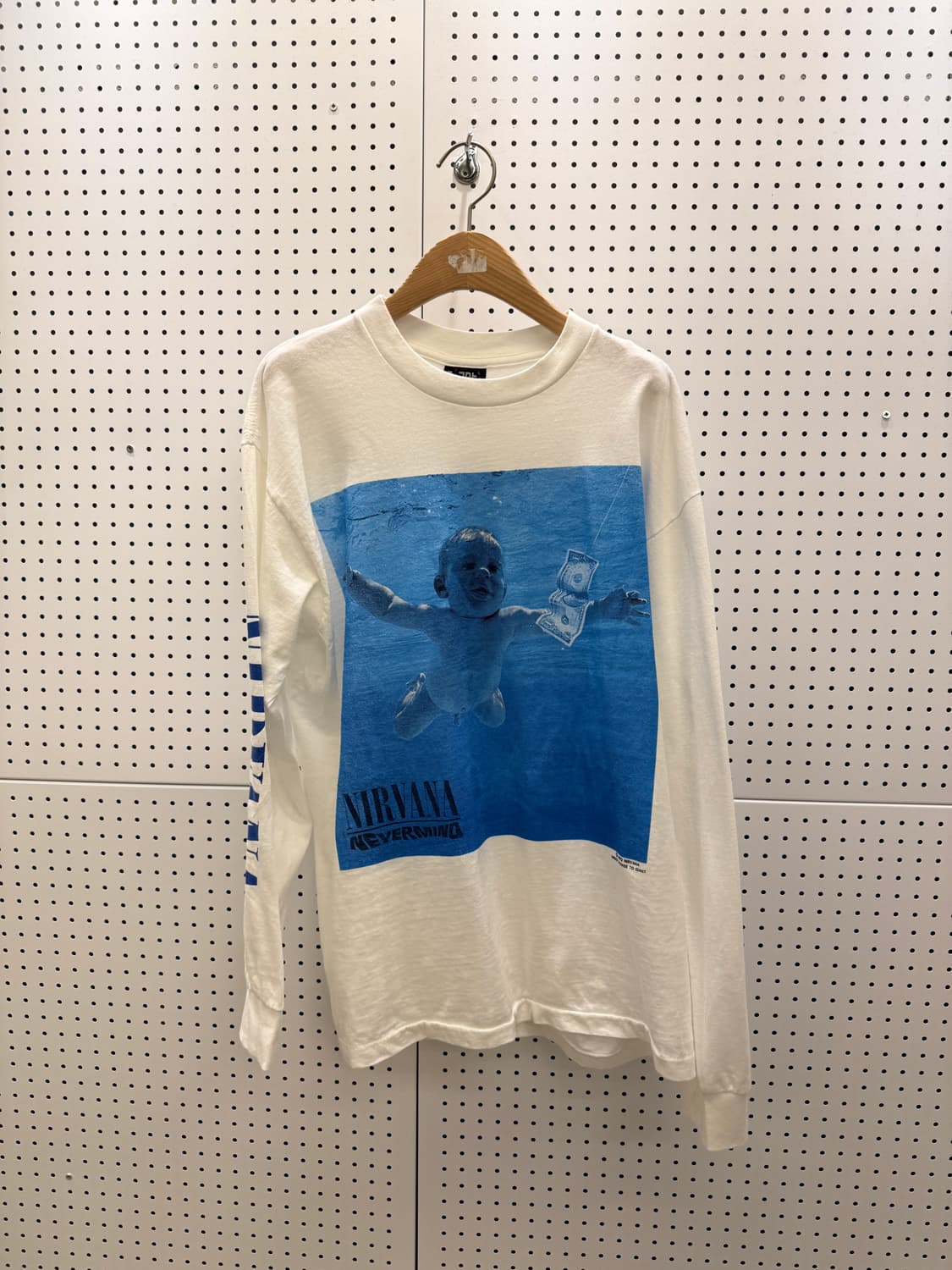 너바나 네버마인드 프린팅 긴팔 티셔츠 U1152 상품이미지2