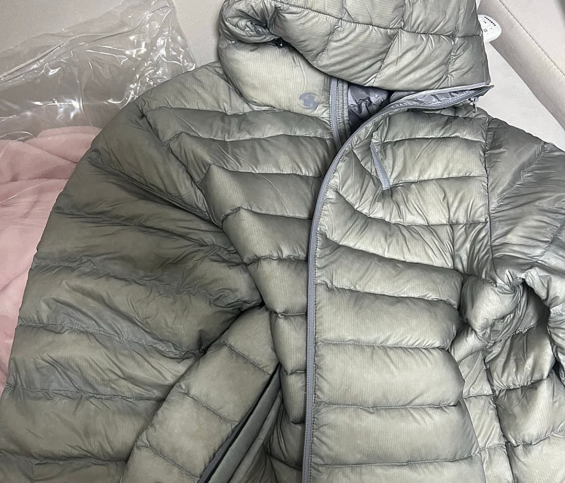 Sansan Gear Suffix Puffer Jacket Grey 24 상품이미지2