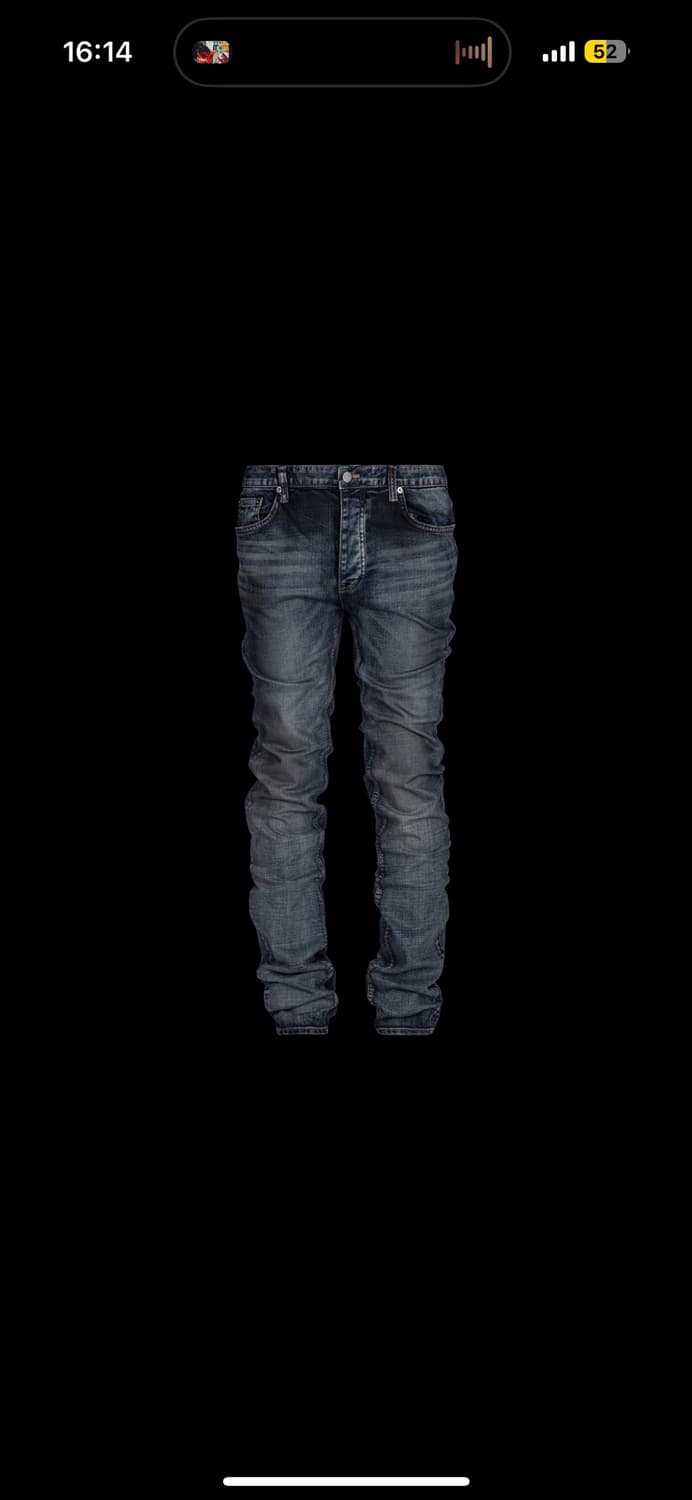 [1] 언더마이카 25FW 슬림스트레이트 데님 상품이미지1