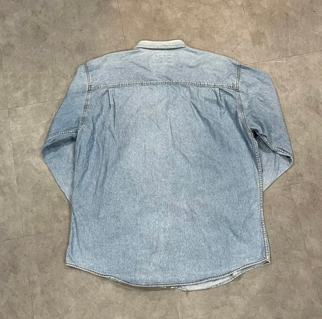 00s Levis 오랜지탭 데님 셔츠 (110) 상품이미지4