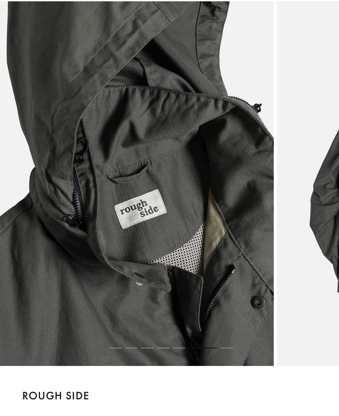 ROUGH SIDE Field Jumper "DK.Olive" 상품이미지2
