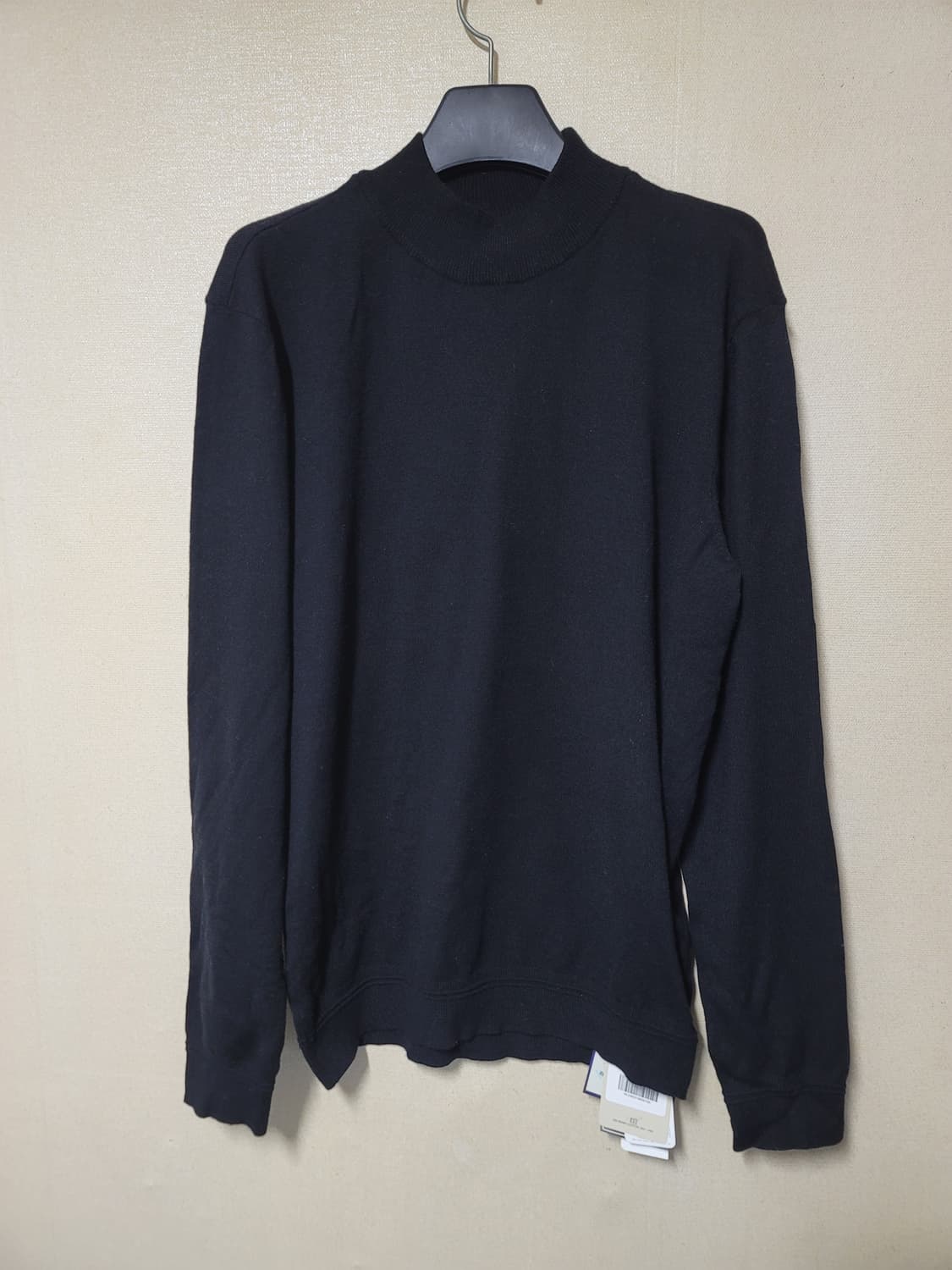 새옷 헨리코튼 골프 소프트터치 모크넥 니트 상품이미지1