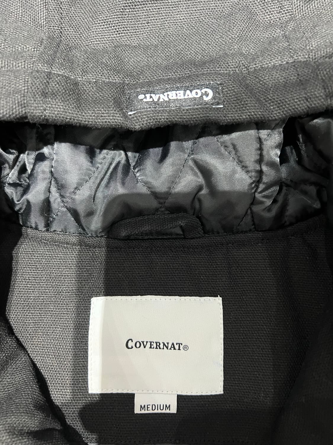 커버낫 C 옥스포드 후드자켓 블랙 M 상품이미지3