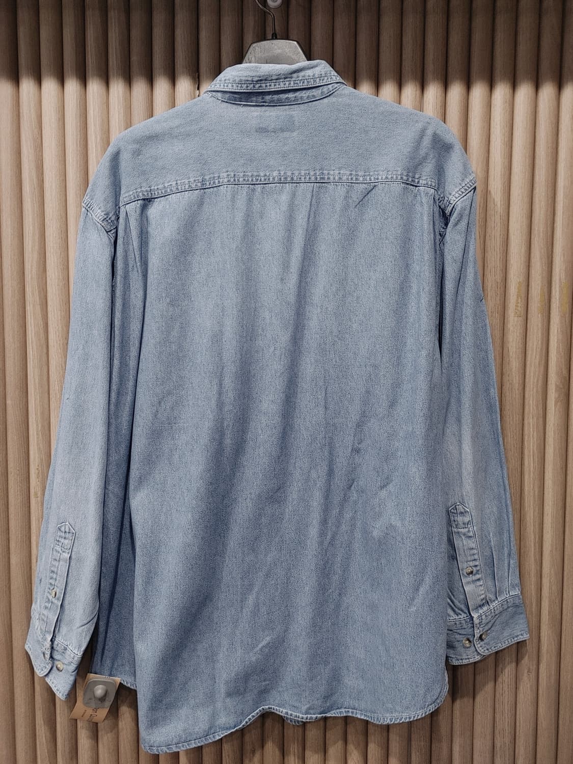 무배) 칼하트 코튼 데님 셔츠 - L 상품이미지5