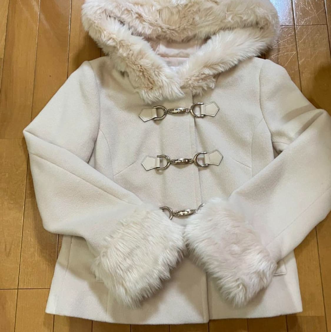 세실맥비 숏 코트 빈티지더플코트 페이크퍼코트 달천 히메갸루 핀터깔 y2k 상품이미지2