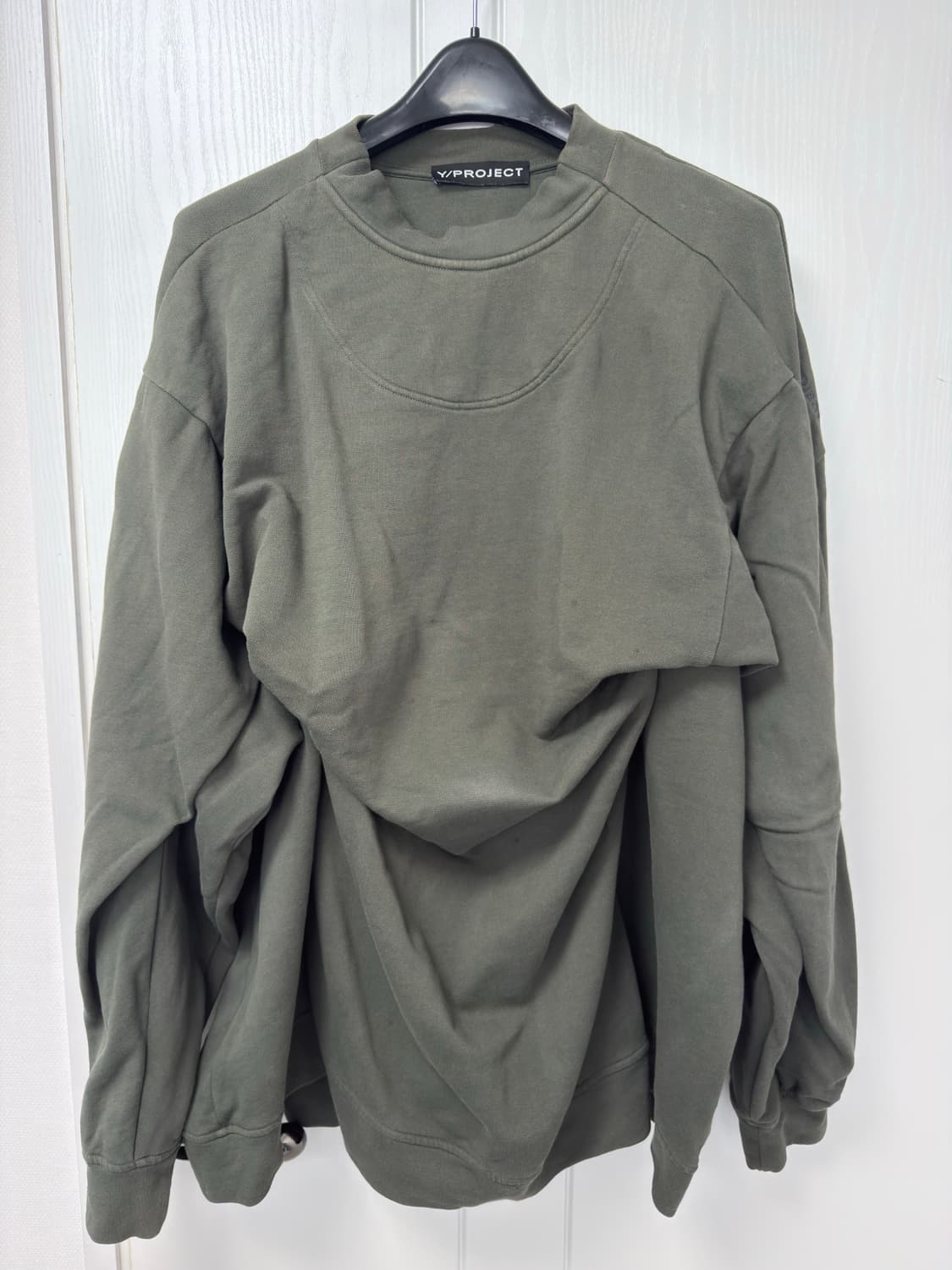 Y/Project 스웻셔츠 카키 M 상품이미지1