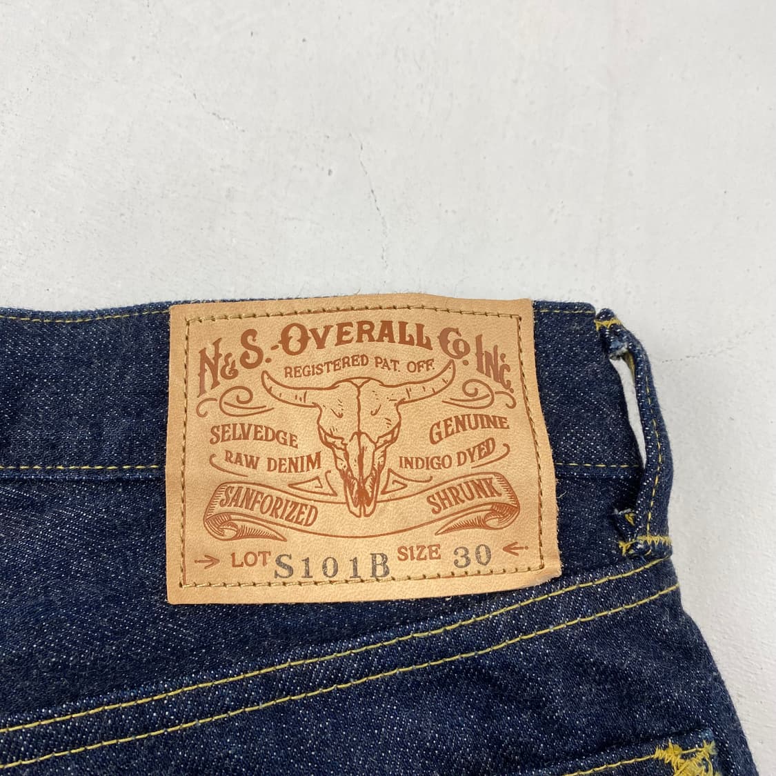 브론슨 WW2 S101B 카우보이 셀비지 데님 진 (30) 상품이미지7