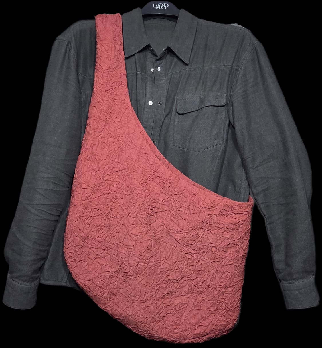 7440-37-1 빅 크로스 백 레드 상품이미지4