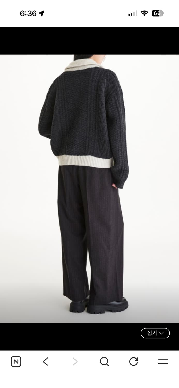 톰보이 토글 가디건 상품이미지10