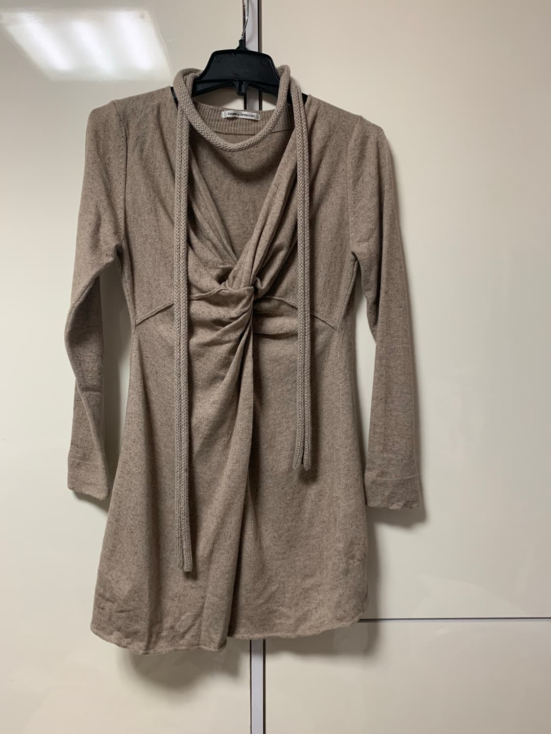 모리걸 하구미 일본 레이어드 여리여리 롱니트 상품이미지1