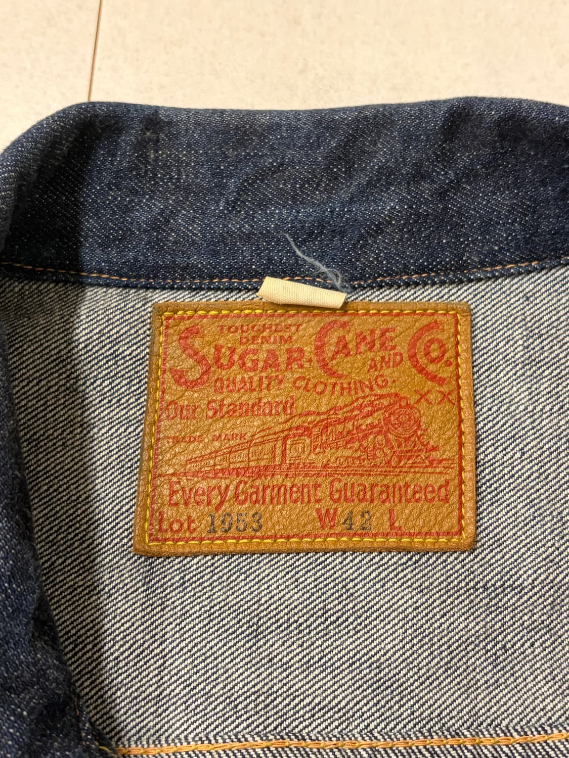 (42) 슈가케인 1953 타입2 데님자켓 상품이미지2