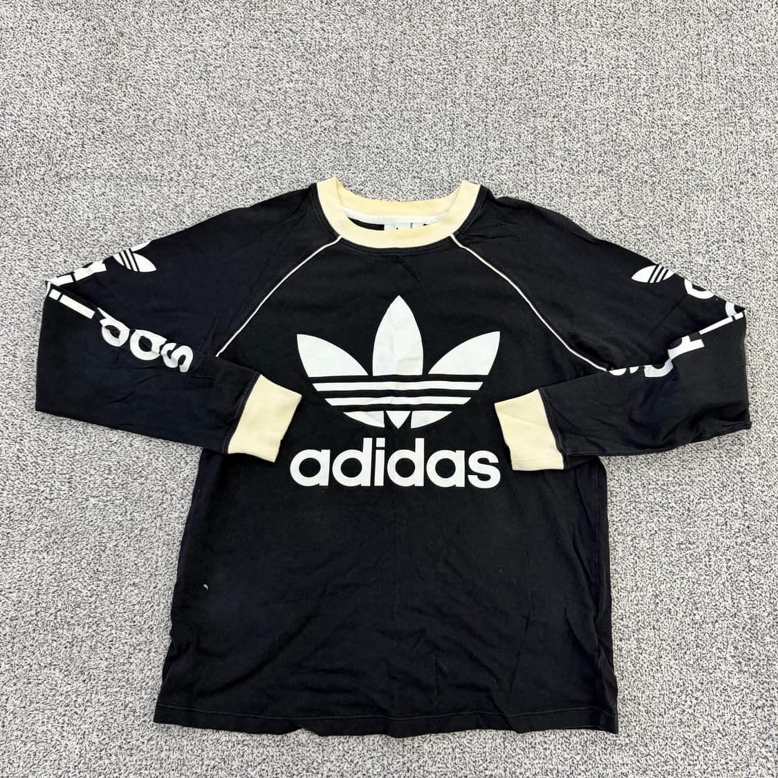 M 아디다스 키즈여성 빅로고 긴팔티 0127H1 상품이미지1