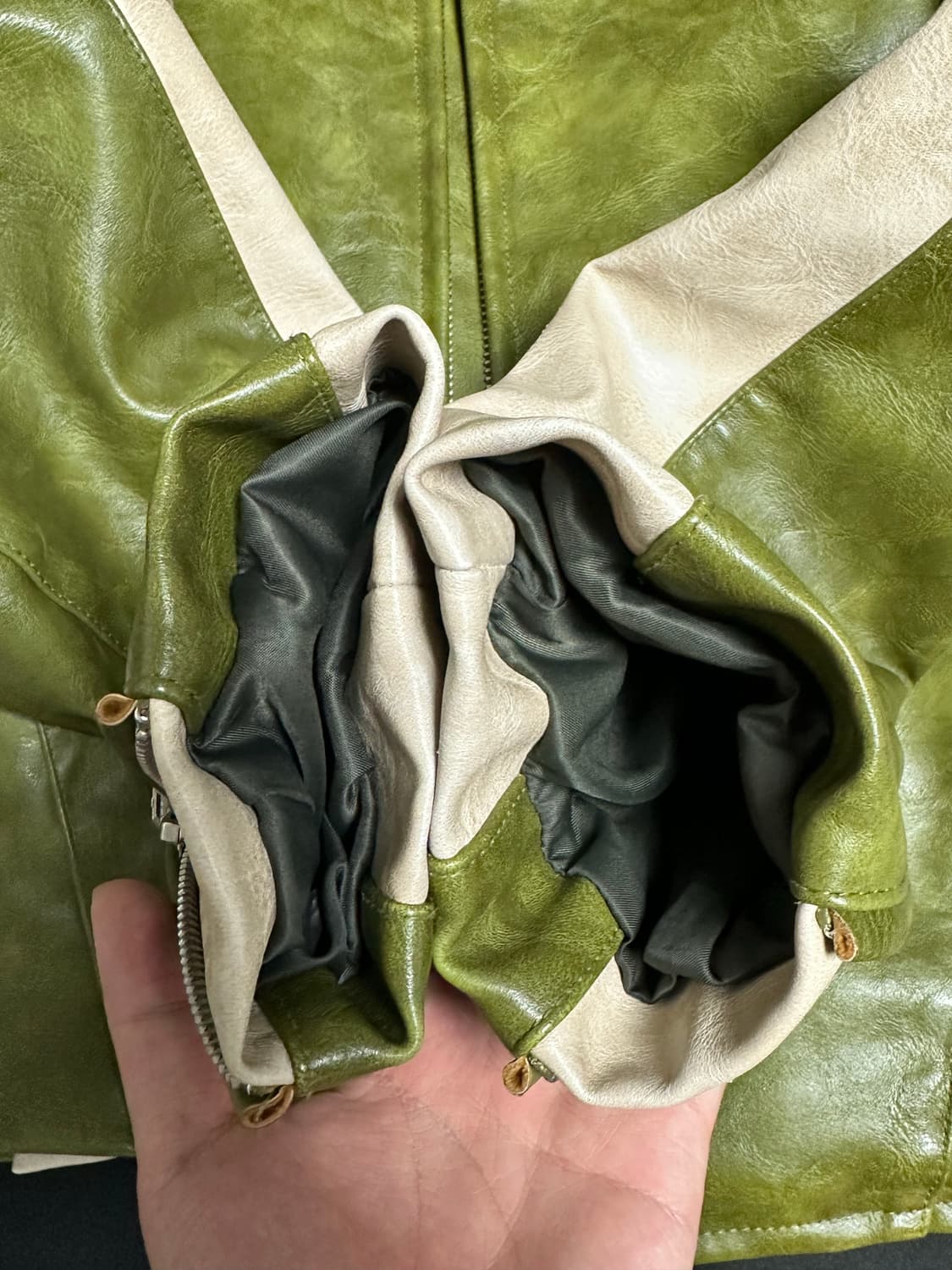 [덱스착용] 르마드 레더 자켓 팝니다. 상품이미지6