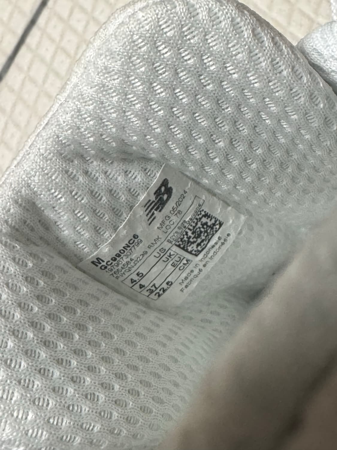 (gs) 뉴발란스 990v6 그레이 상품이미지4