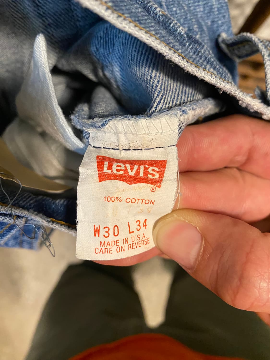 80S LEVI’S 517 USA 29“ 상품이미지5