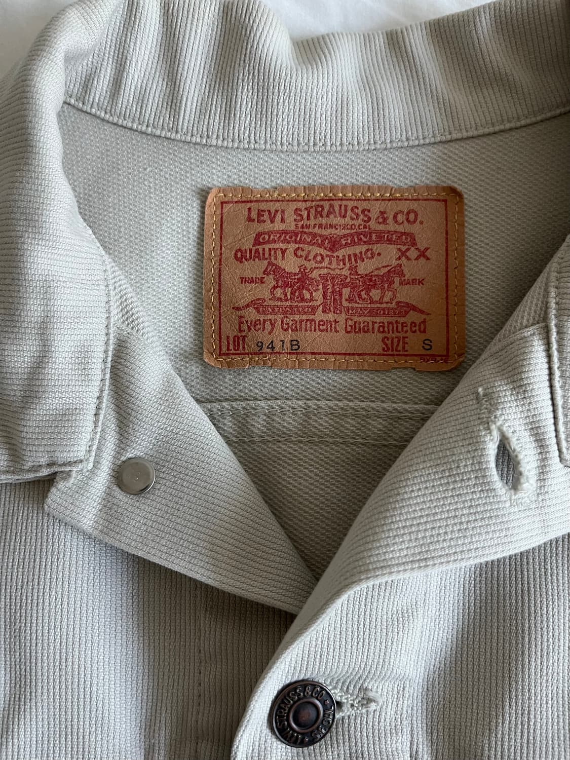 LVC 941B 트러커 자켓 S  상품이미지2