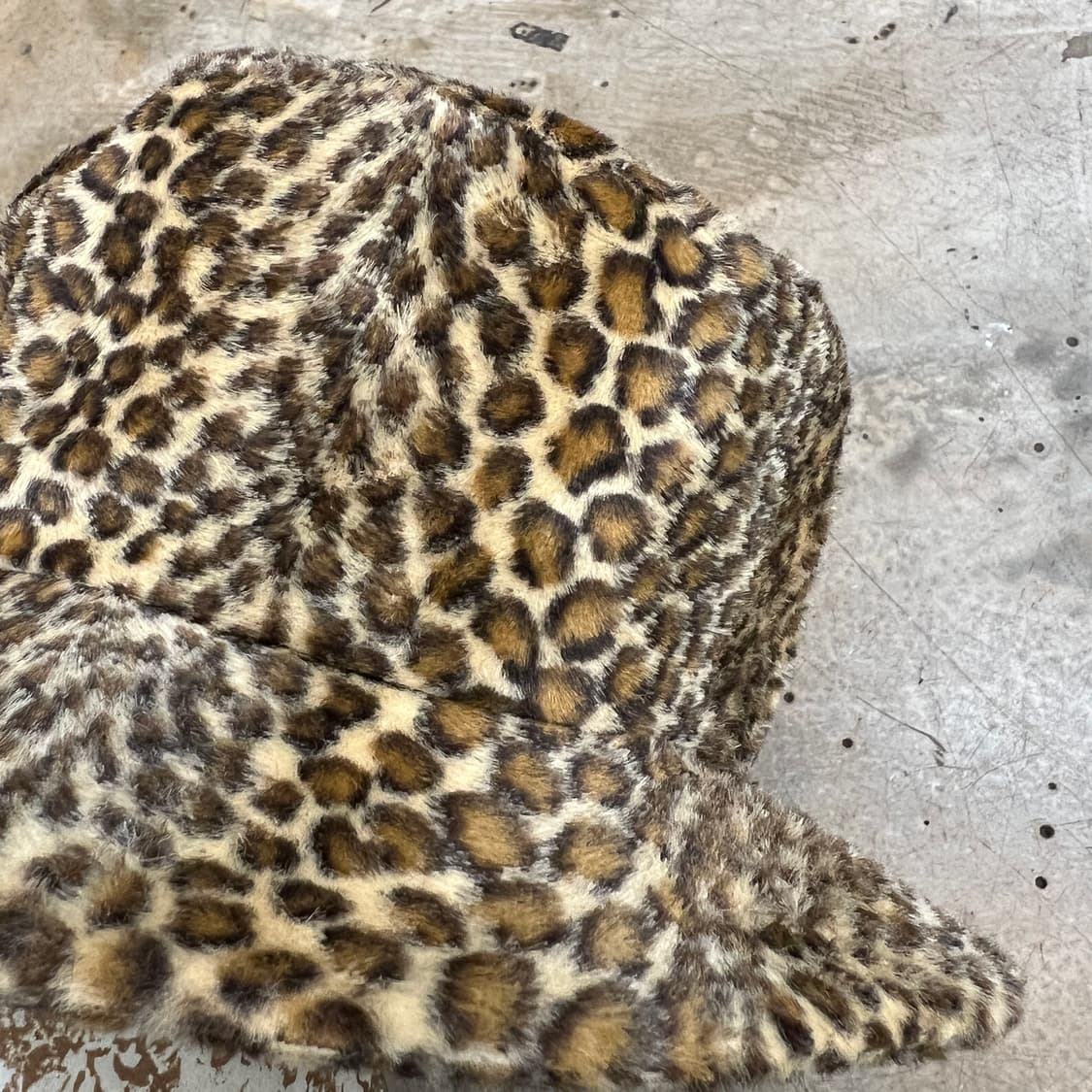 빈티지 레오파드 버킷햇 상품이미지3