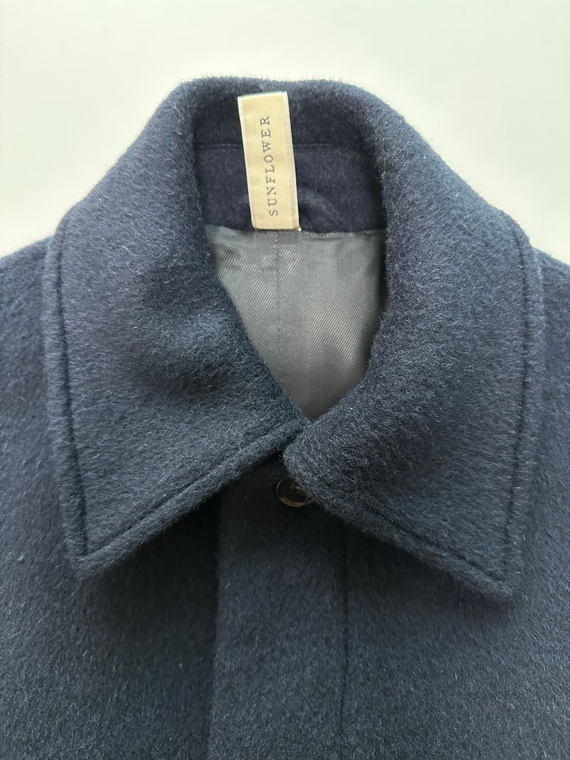 [46] 선플라워 윈터 코트 네이비 상품이미지3