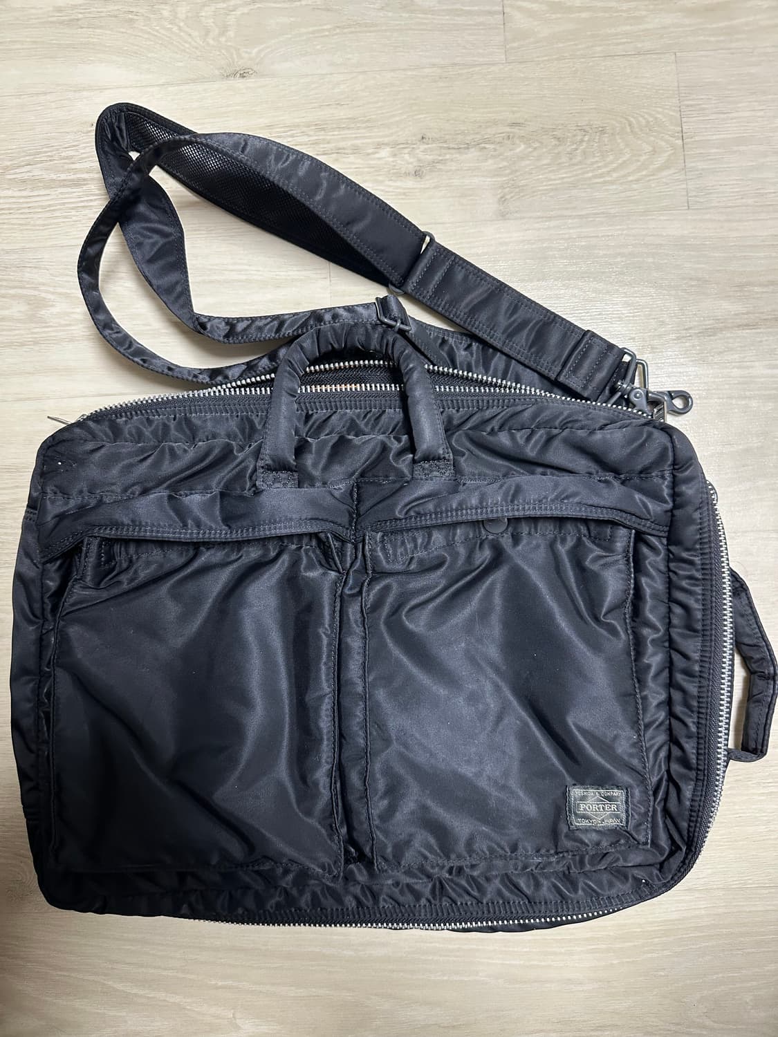 PORTER 요시다 포터 탱커 3way 브리프케이스 숄더백 블랙 상품이미지1