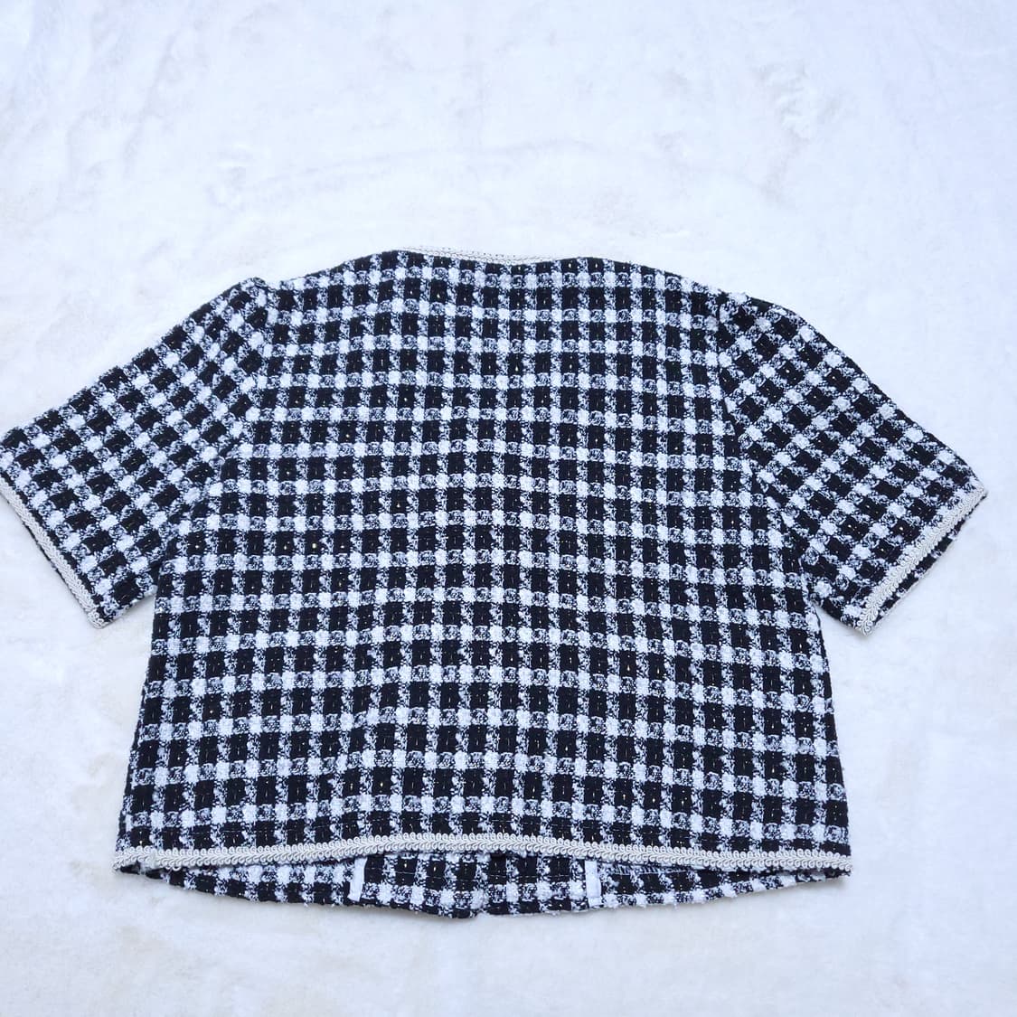 콜린코스 여성 트위드반팔자켓 F 0224 상품이미지2