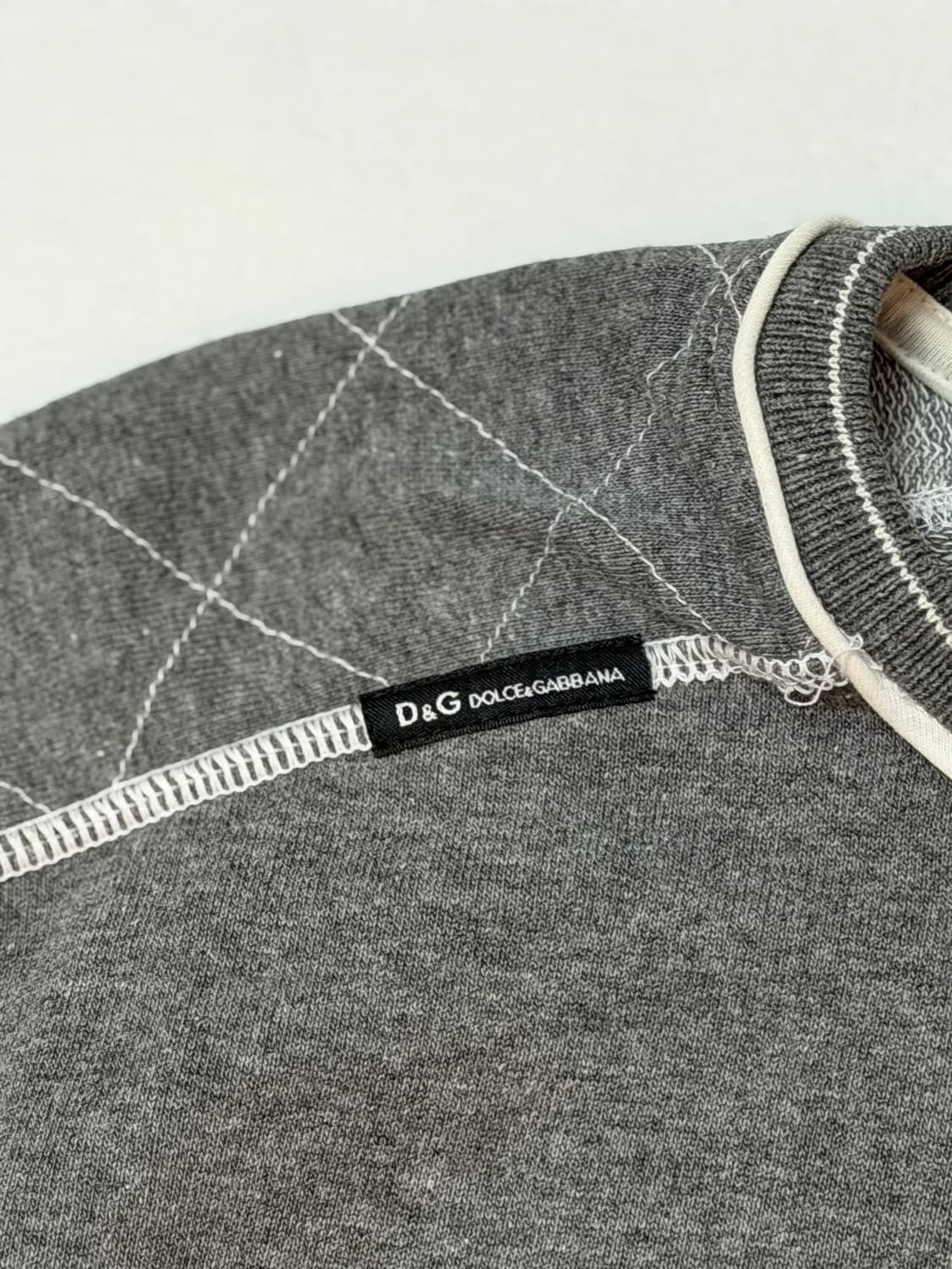 00s 돌체앤가바나 아카이브 GYM 컬렉션 스웻셔츠 맨투맨 그레이 상품이미지3
