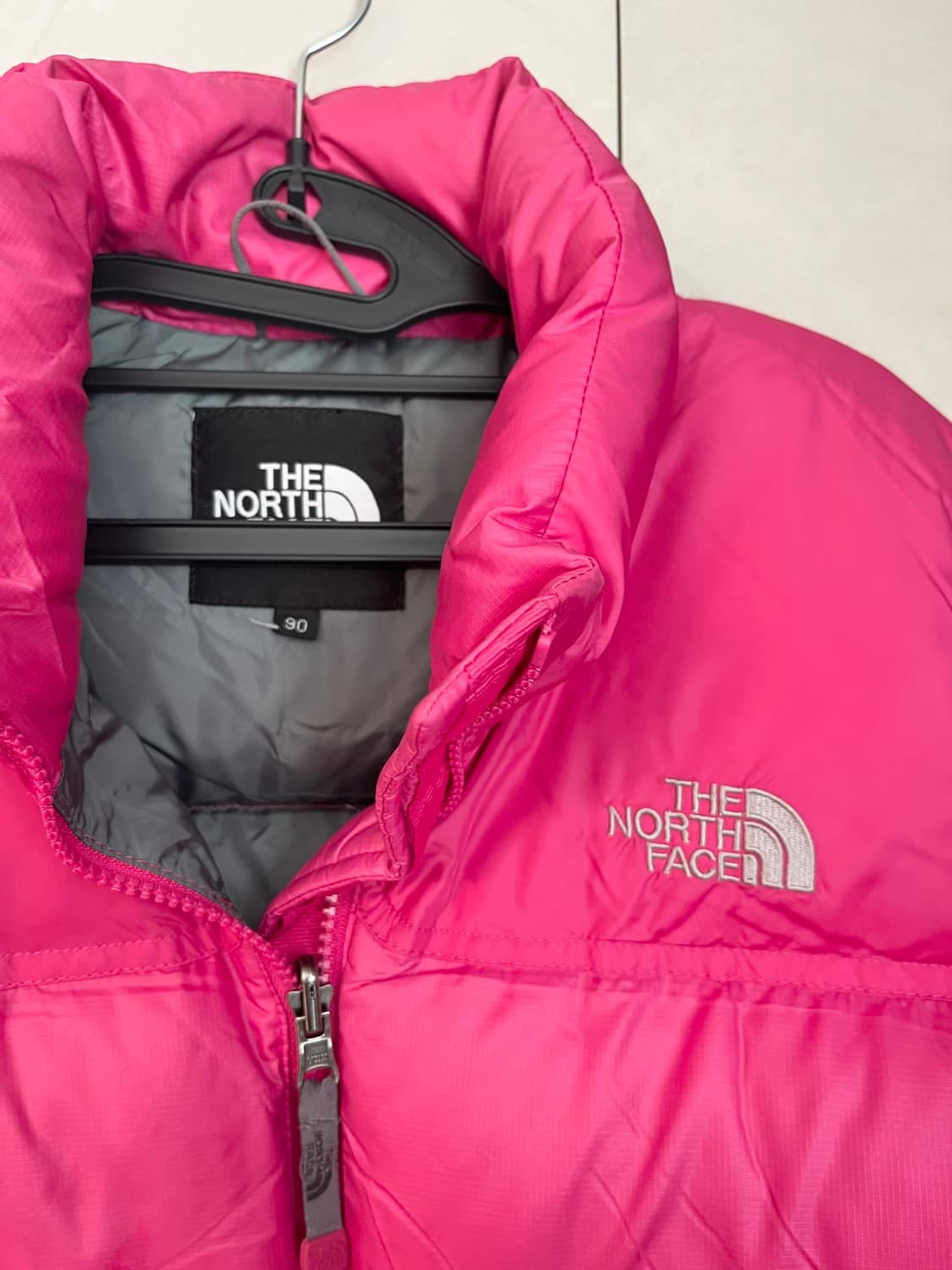 노스페이스 700 눕시 패딩 핑크 [90] 상품이미지4
