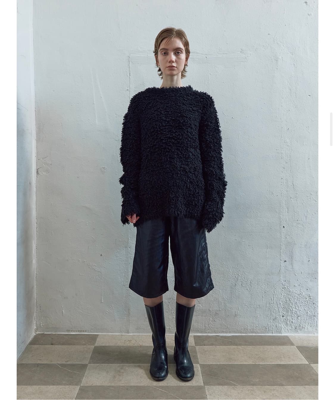 낫띵에브리띵 오버사이즈드 퍼지 스웨터  상품이미지1