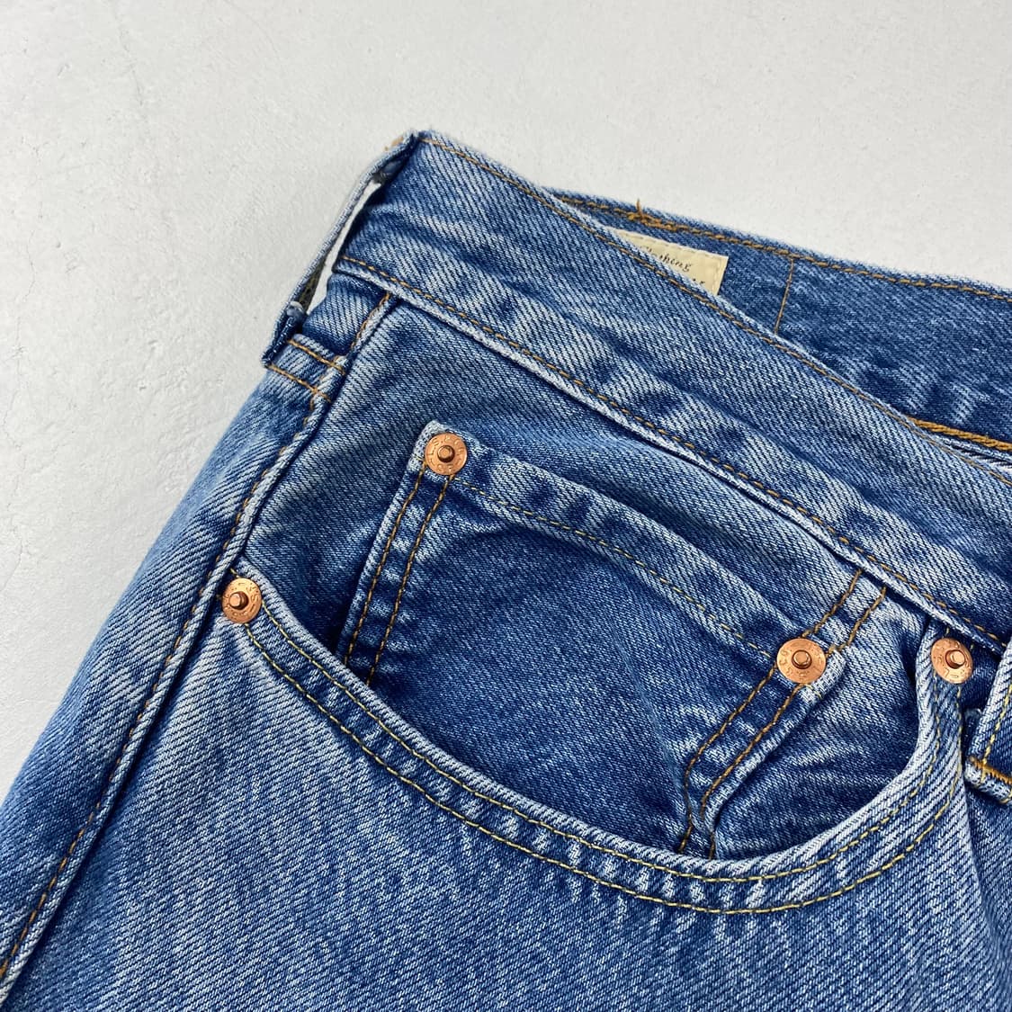 리바이스 프리미엄 빅E 568 루즈핏 데님 진 (36) 상품이미지8