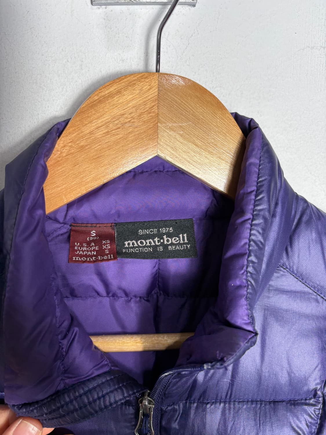 Montbell 몽벨 경량 패딩 상품이미지3