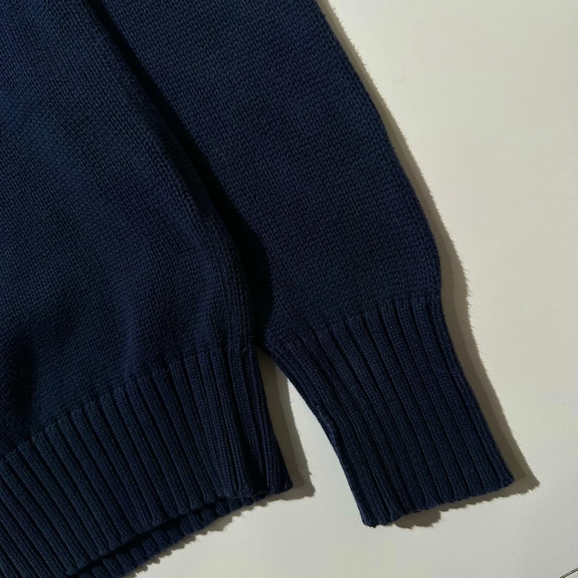 폴로 랄프로렌 90’s 폴로 스포츠 성조기 스펠아웃 라운드 니트 네이비 상품이미지6