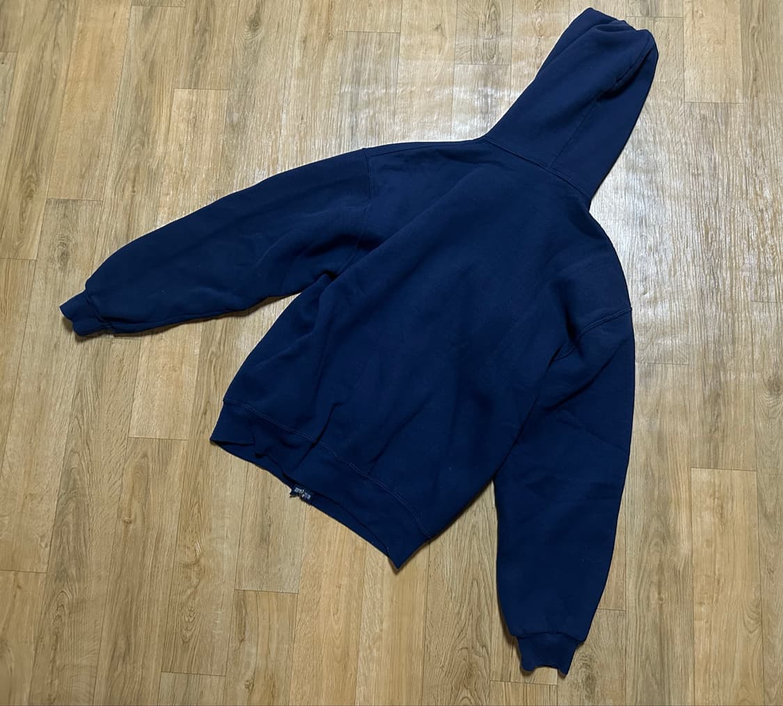 [L] 90s 미제 러셀 후드집업 네이비 상품이미지3