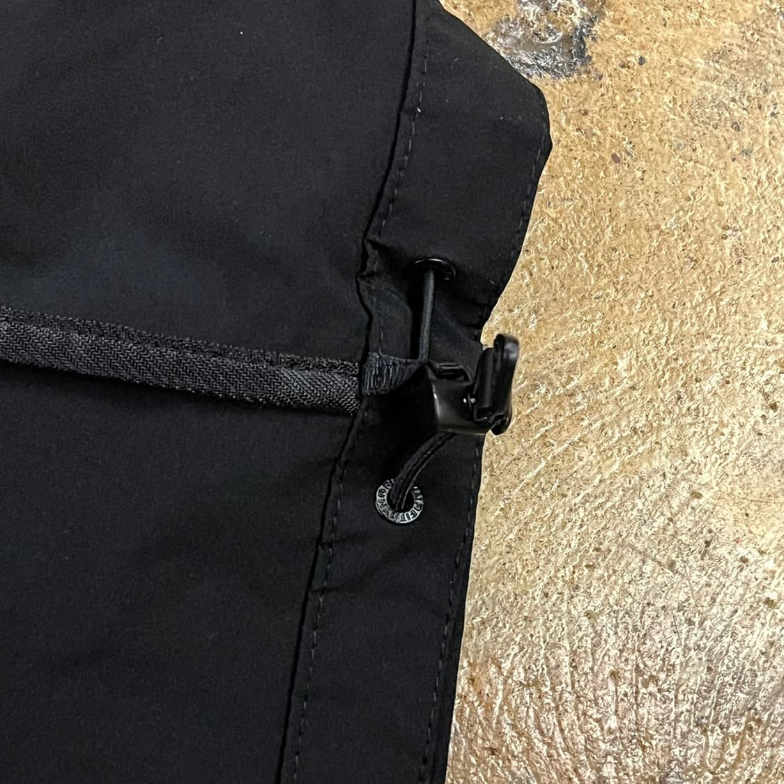 [정품/L] 다이나핏 블랙 후드 바람막이 자켓 b17 상품이미지8