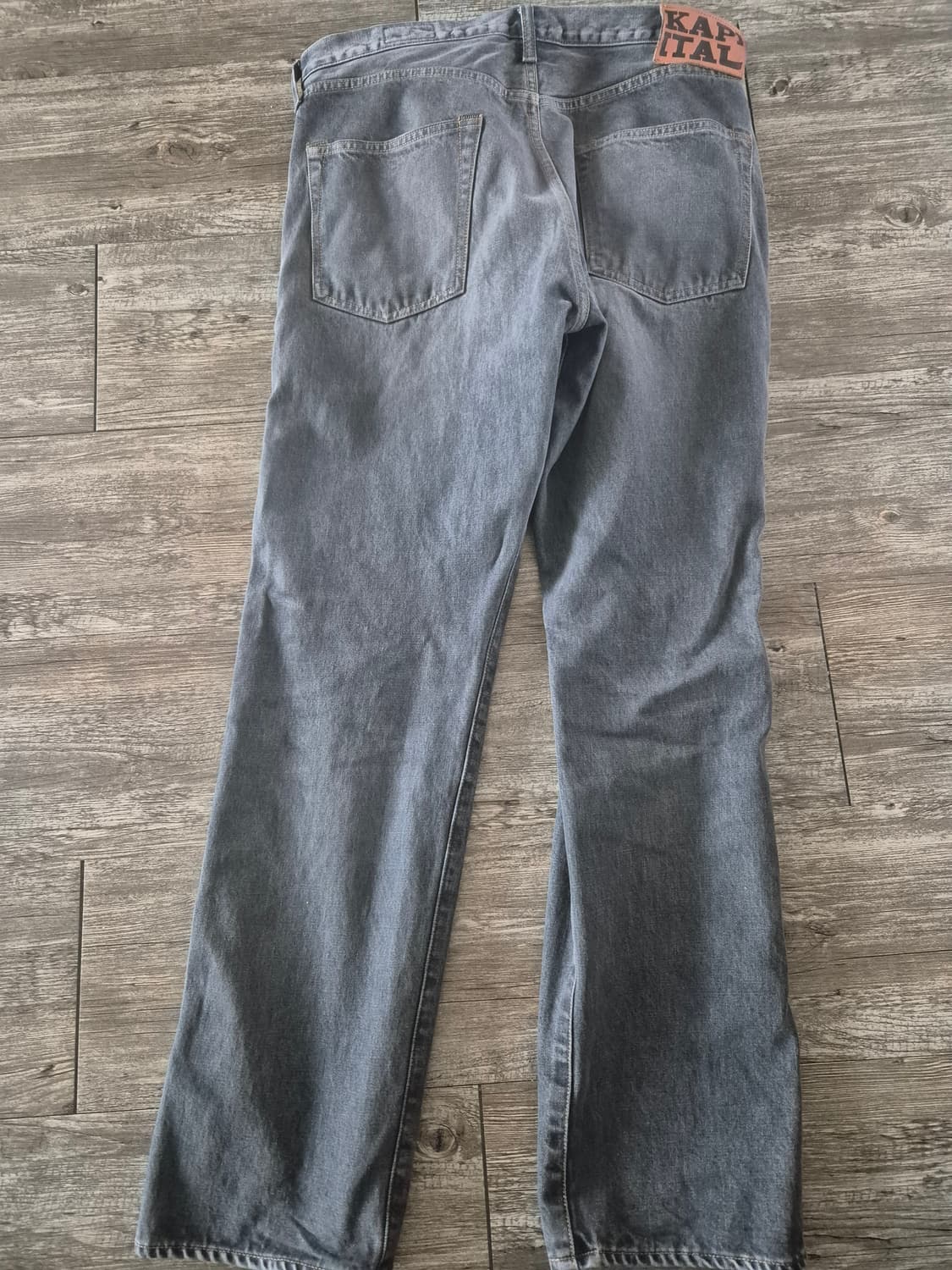 캐피탈 잼스톤 팬츠 흑청 38 사이즈 판매 합니다. 상품이미지2