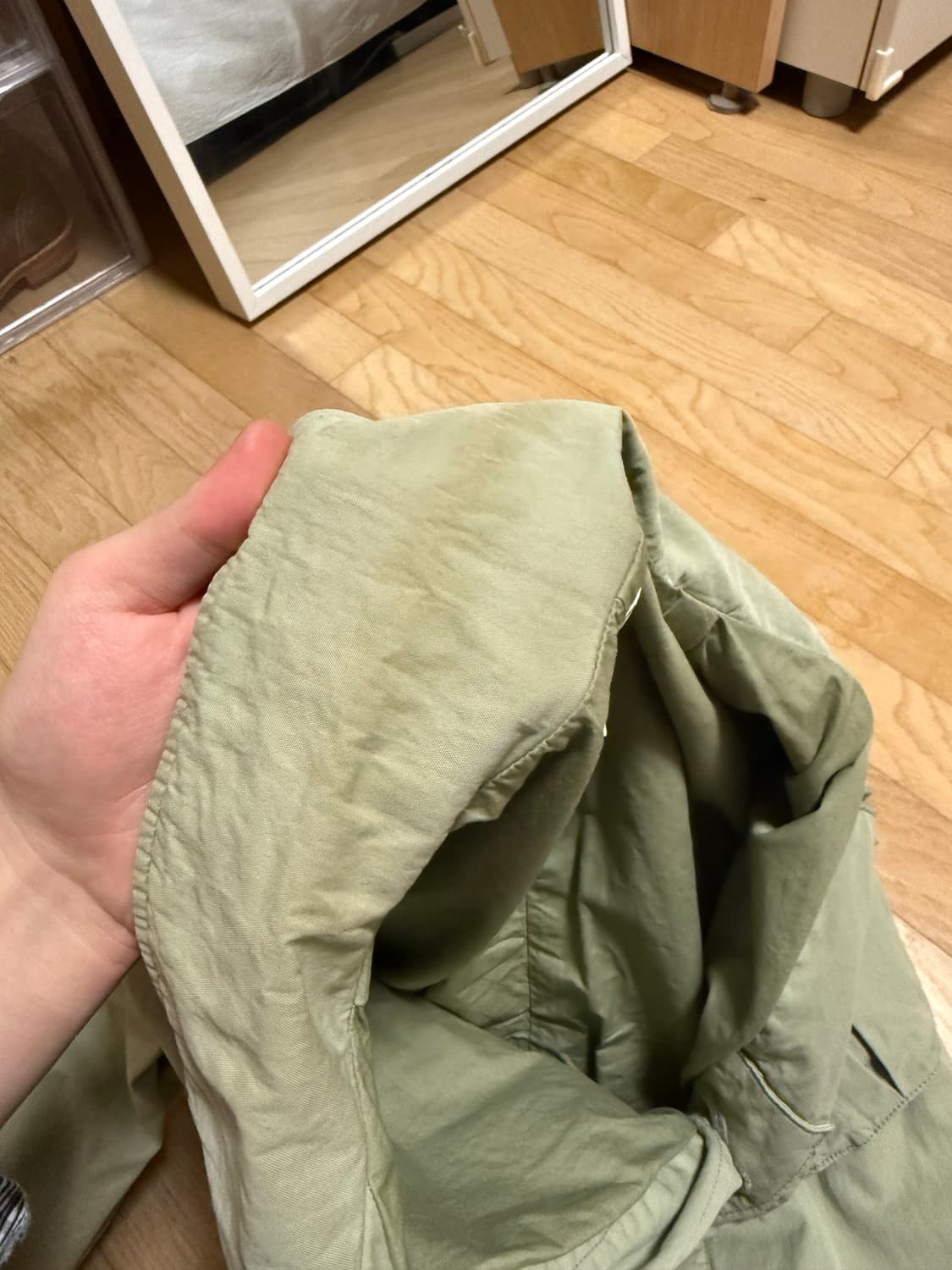 [1] 비즈빔 트로피컬 컴뱃 자켓 라이트그린 상품이미지4