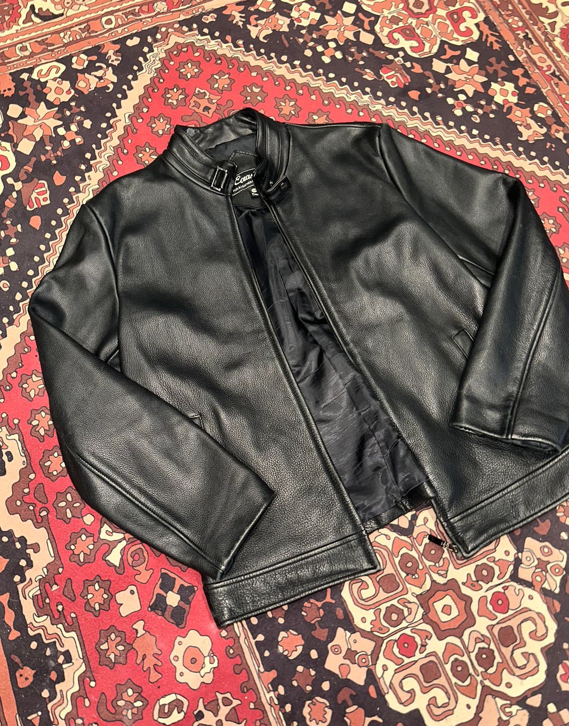 ( L ) 가죽자켓 레더자켓 바이커가죽 라이더자켓 레이싱자켓 상품이미지5
