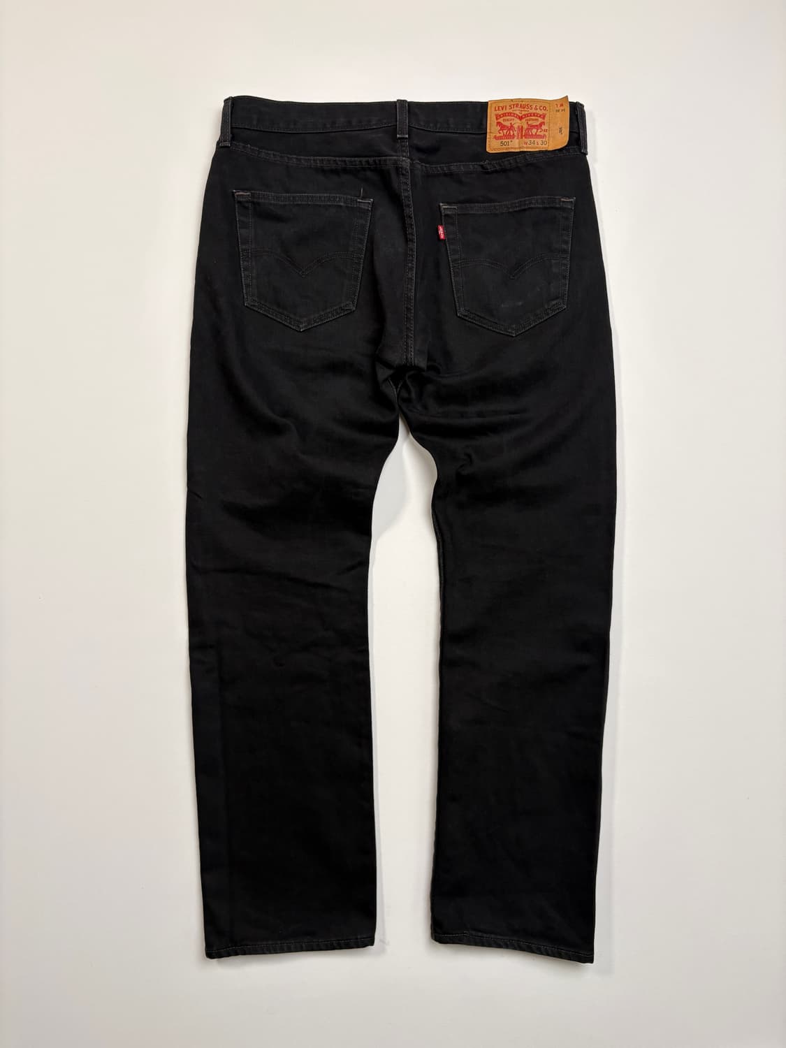 [34x30] 10s Levi’s 501 black pants 상품이미지4