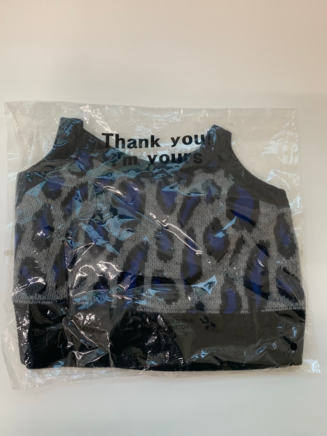 LUV IS TRUE LEOPARD SLEEVELESS TOP 상품이미지2