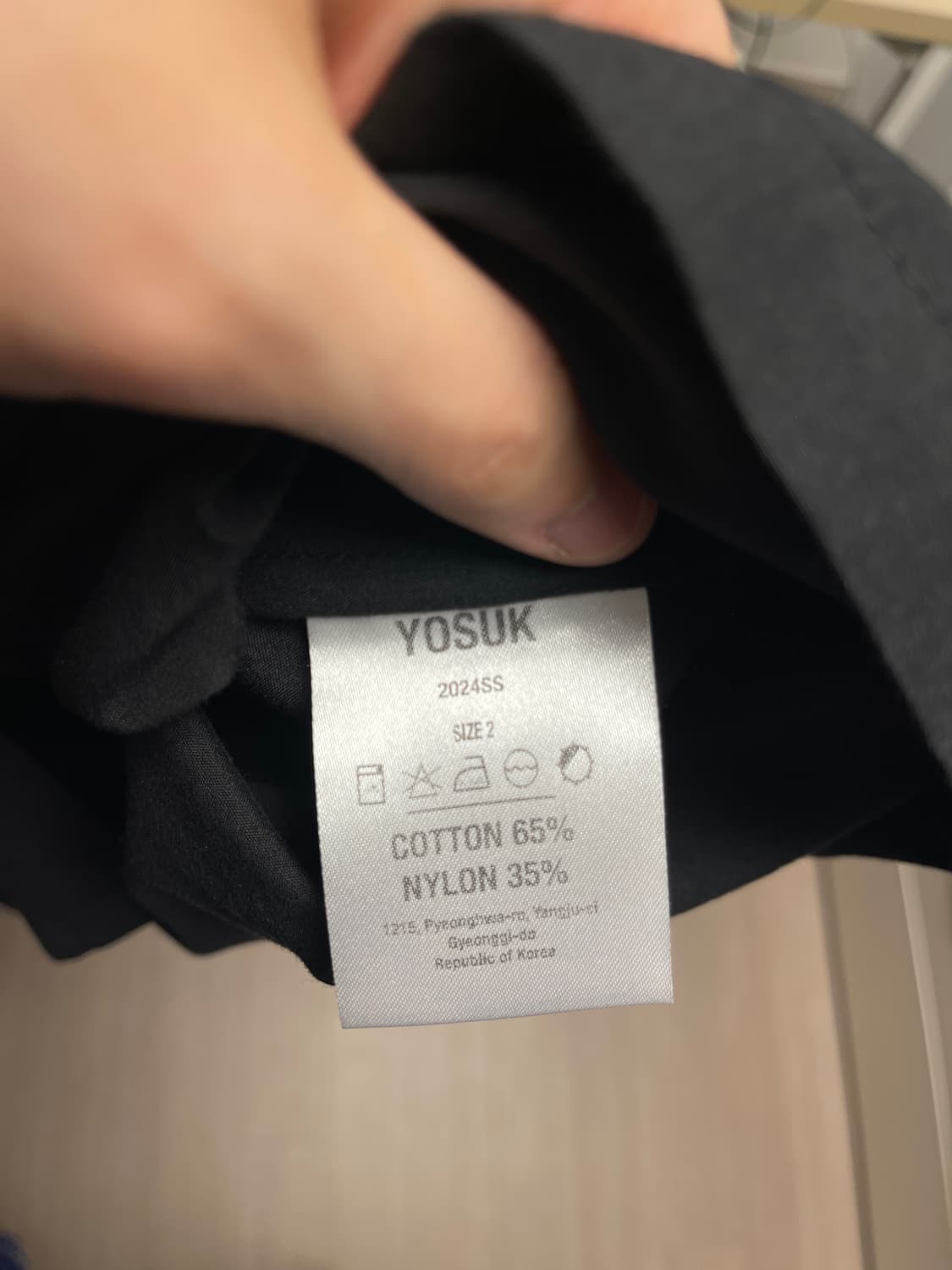 Yosuk 단추 반팔 셔츠 상품이미지2