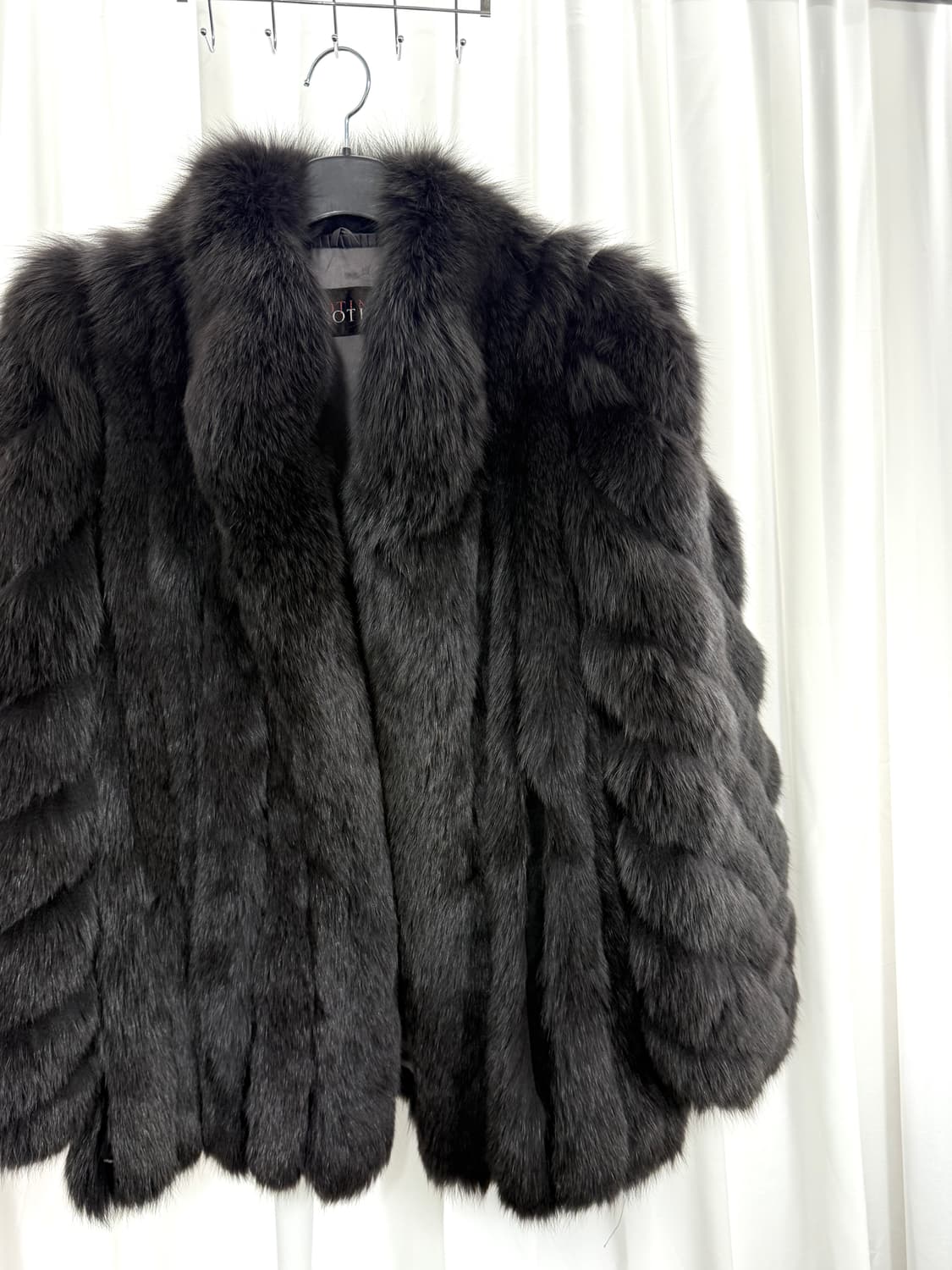 Fox fur jacket (charcoal) 상품이미지2