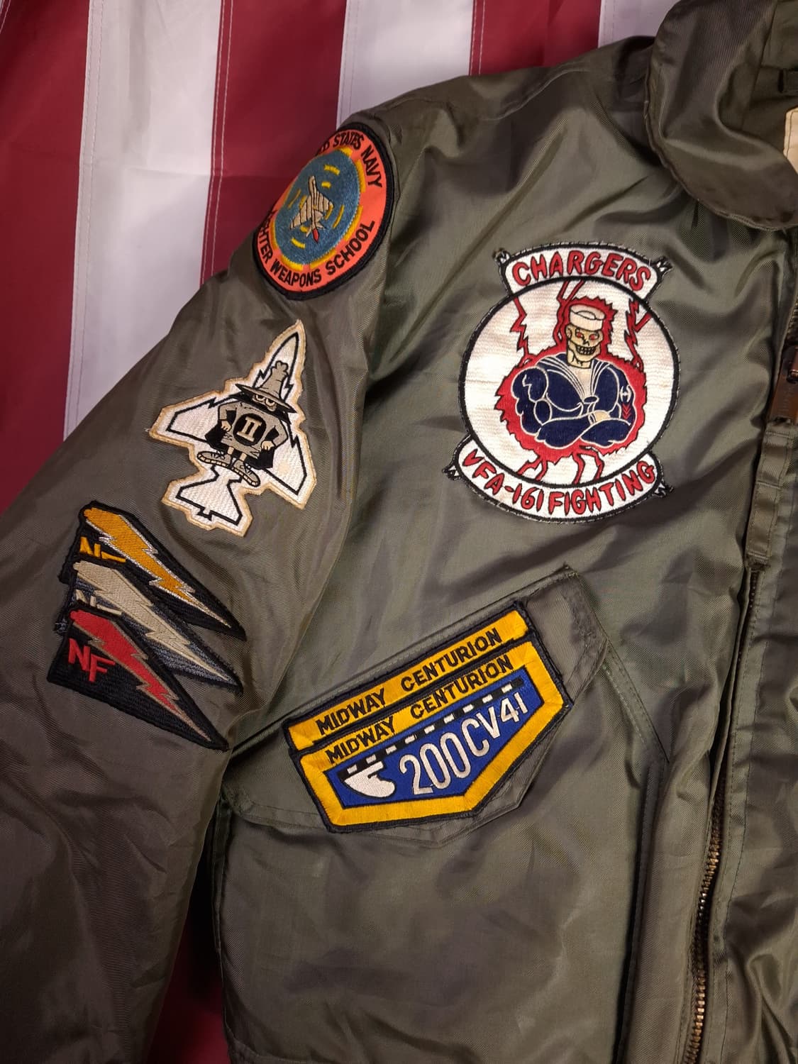 오리지날 미공군 지급용 CWU-45/P 노맥스 항공자켓 상품이미지9