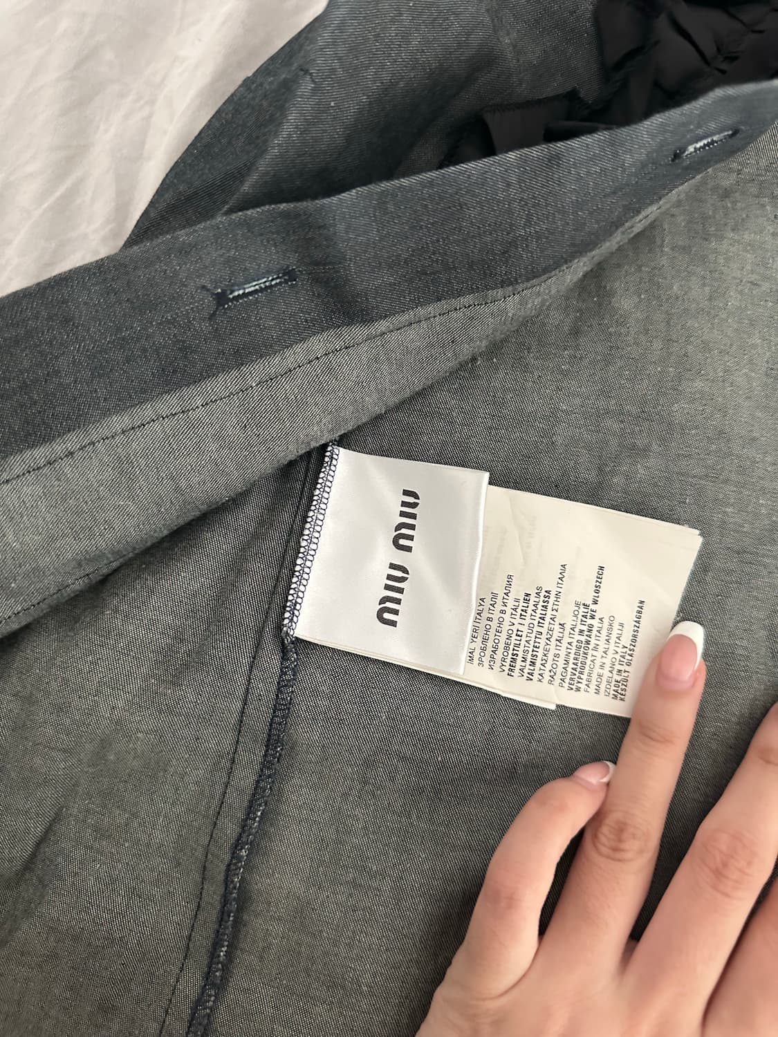 MIUMIU VINTAGE 블라우스 상품이미지5