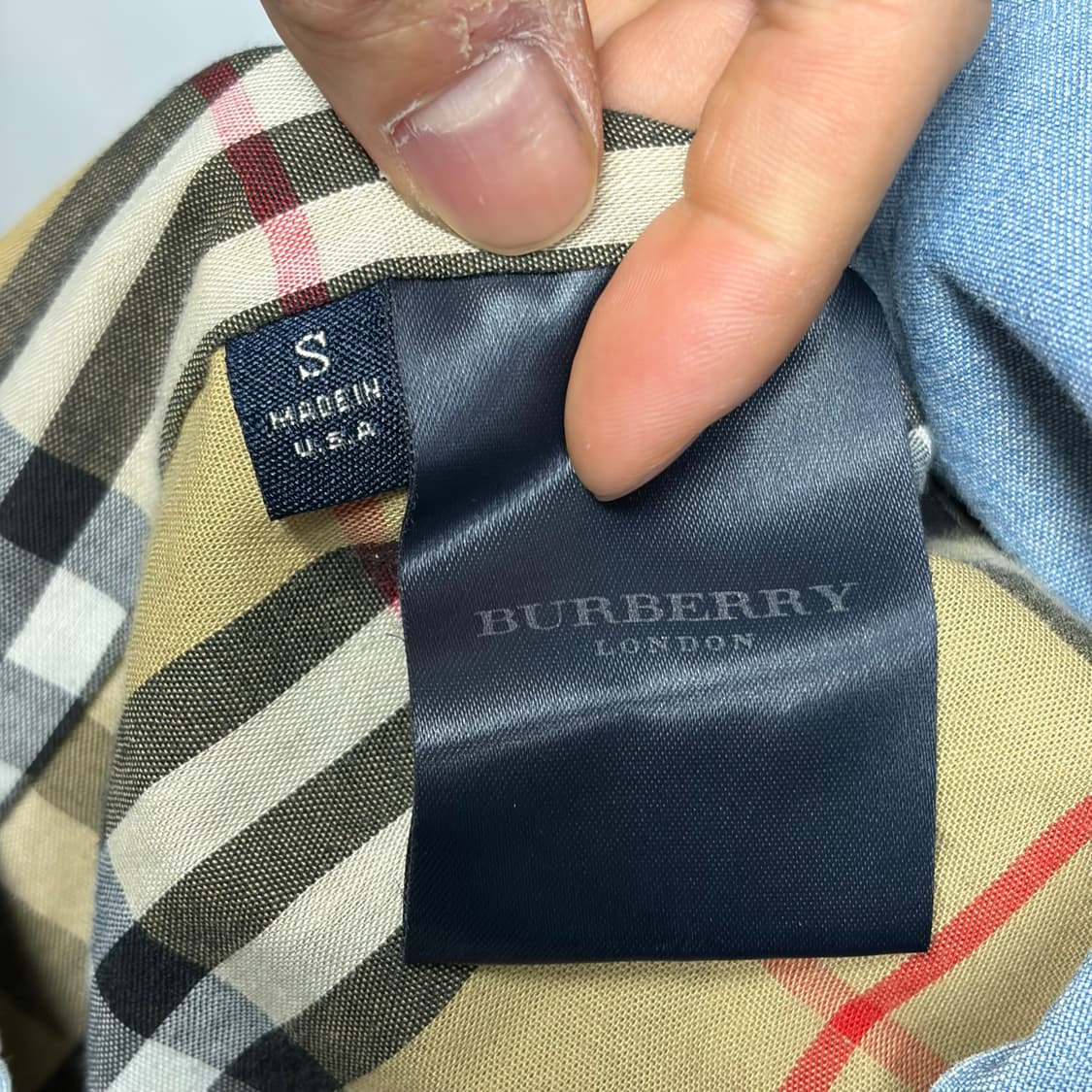 버버리 블루종 상품이미지4