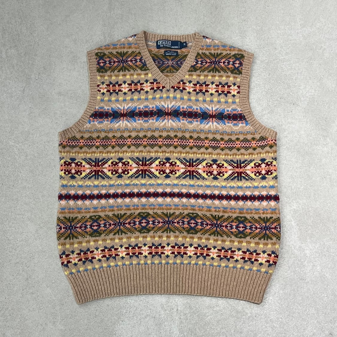 폴로 랄프로렌 페어아일 니트베스트 s09804 상품이미지1